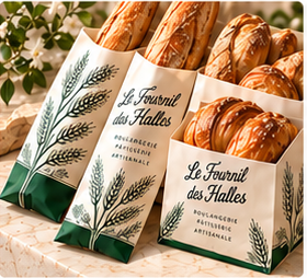 Sacs de boulangerie personnalisés